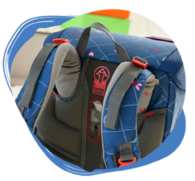 Step by Step Cloud Schulranzen-Set 5-tlg. Starship Galactus