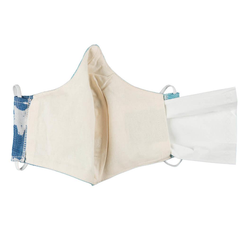 Hoppediz Gesichtsmaske für Kinder - Singapur blue Hoppediz Gesichtsmaske für Kinder - Singapur blue