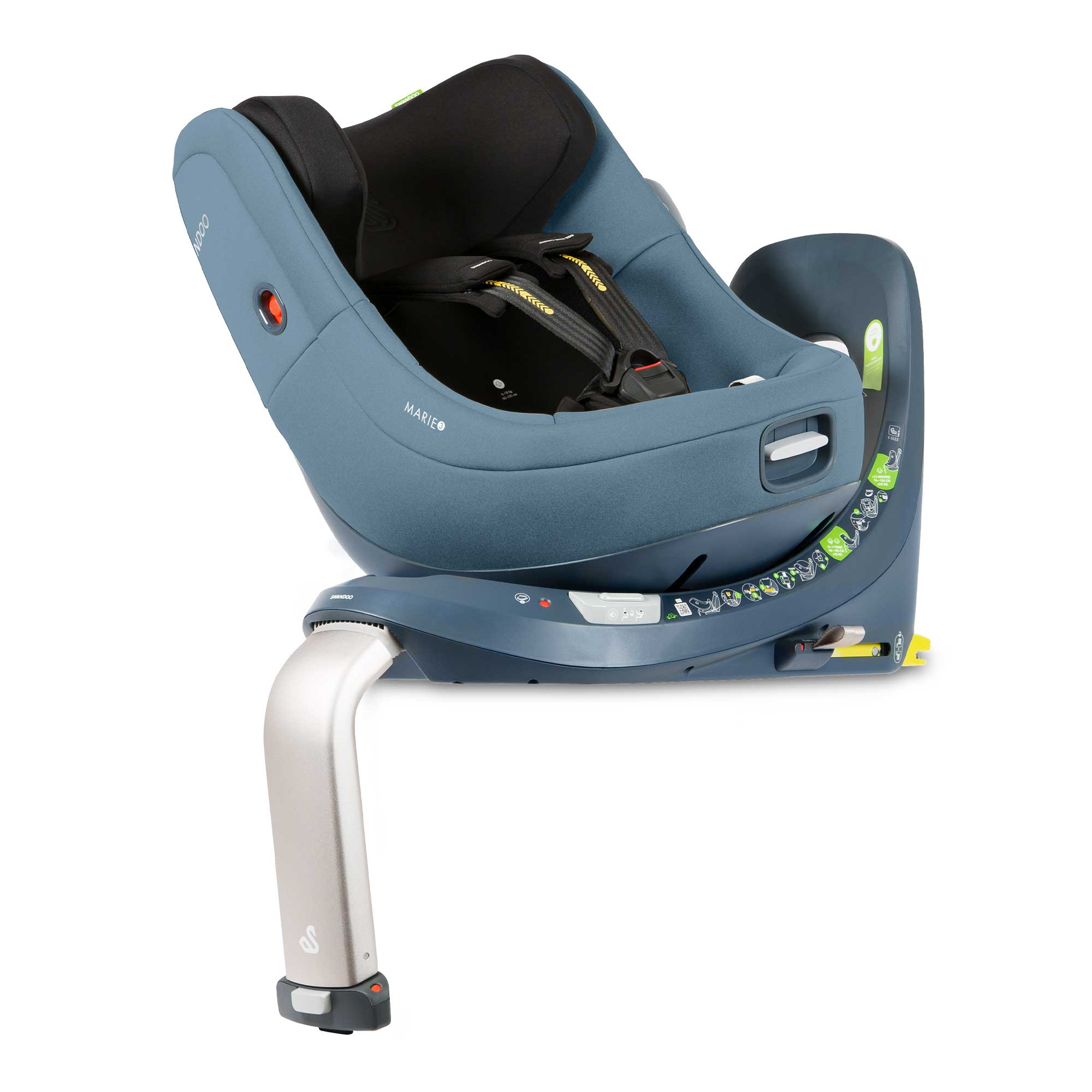 SWANDOO MARIE 5.0 i-Size Reboarder (40 – 105 cm/ 0 – 18 kg) 0+/1 Blueberry