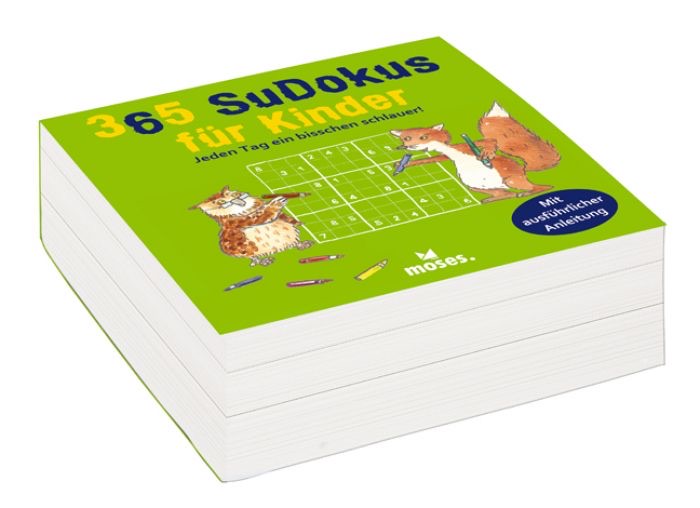 moses 365 Sudokus für Kinder Bücher