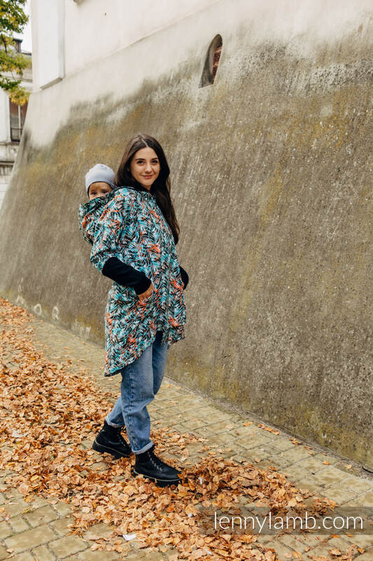 LennyLamb asymmetrische Tragepulli Gr. M Tropical Garden