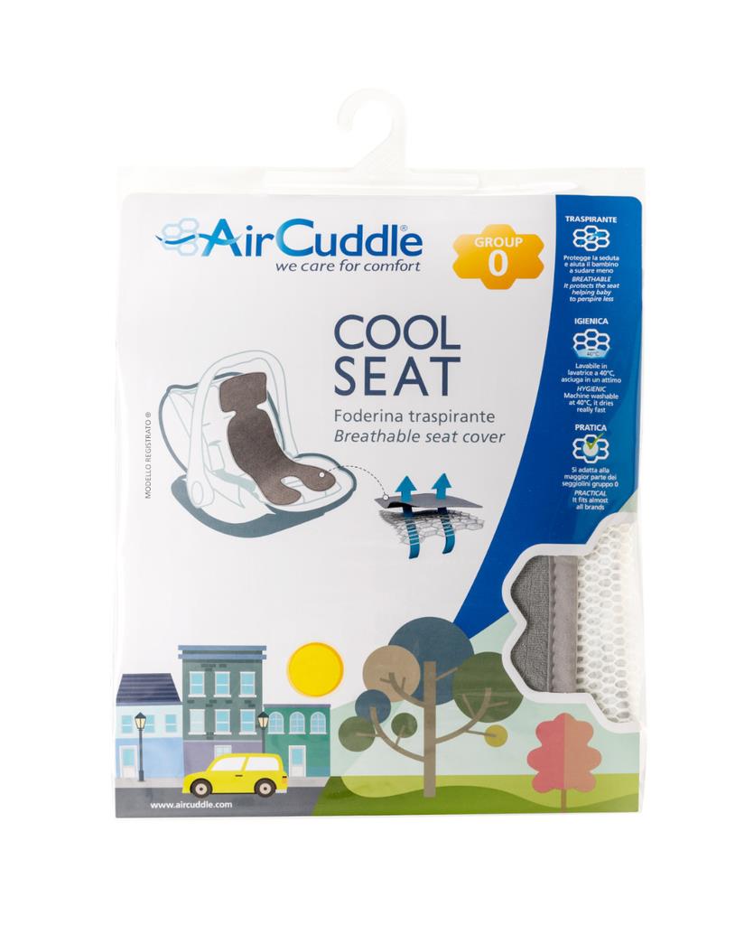 AirCuddle Atmungsaktive Sitzeinlage Gr. 0 Grau AirCuddle Atmungsaktive Sitzeinlage Gr. 0 Grau