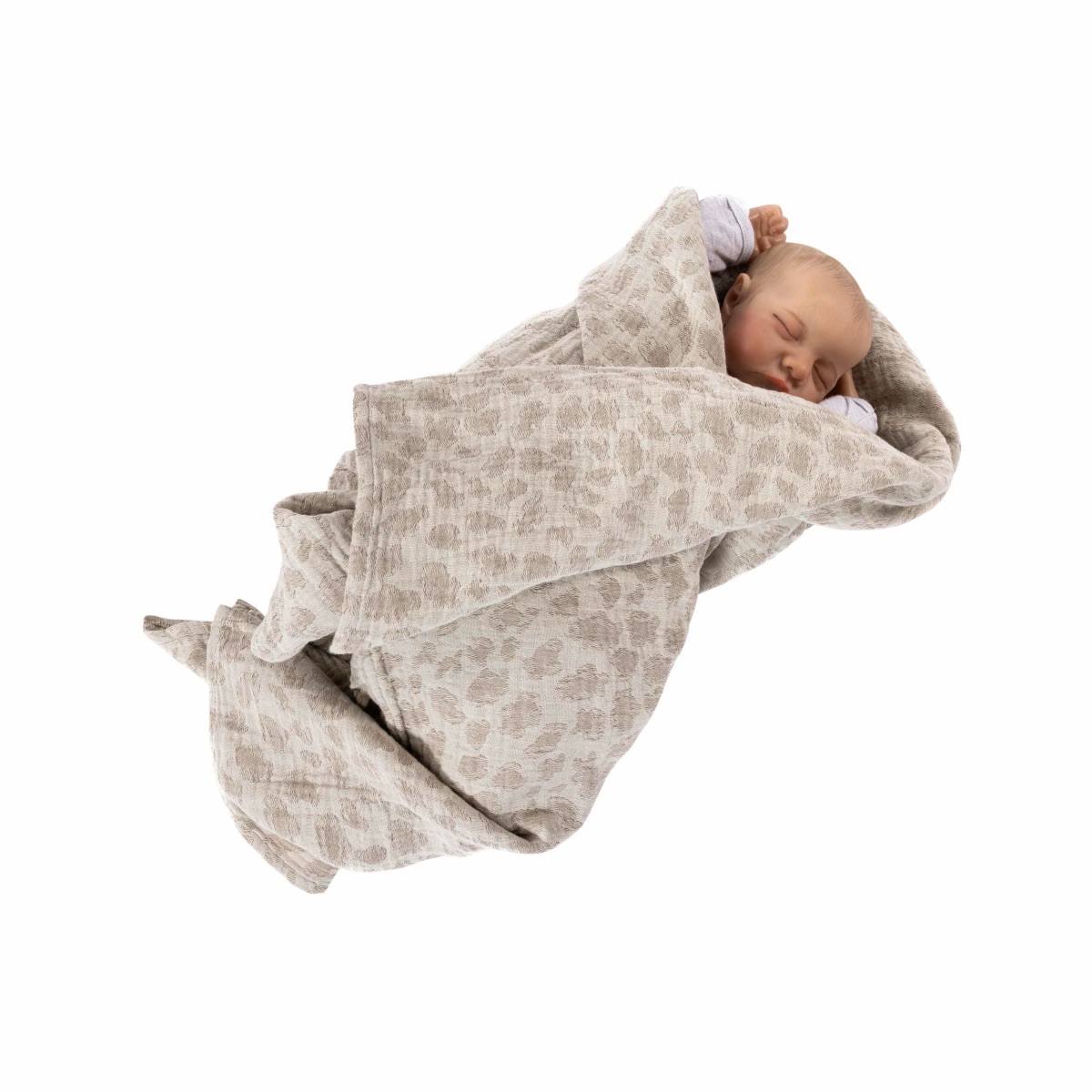 Schmusewolke Musselin Baby Decke Natur