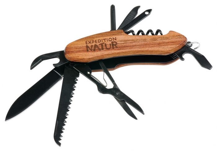 moses Expedition Natur Outdoor-Taschenmesser moses Expedition Natur Outdoor-Taschenmesser mit Holzgriff