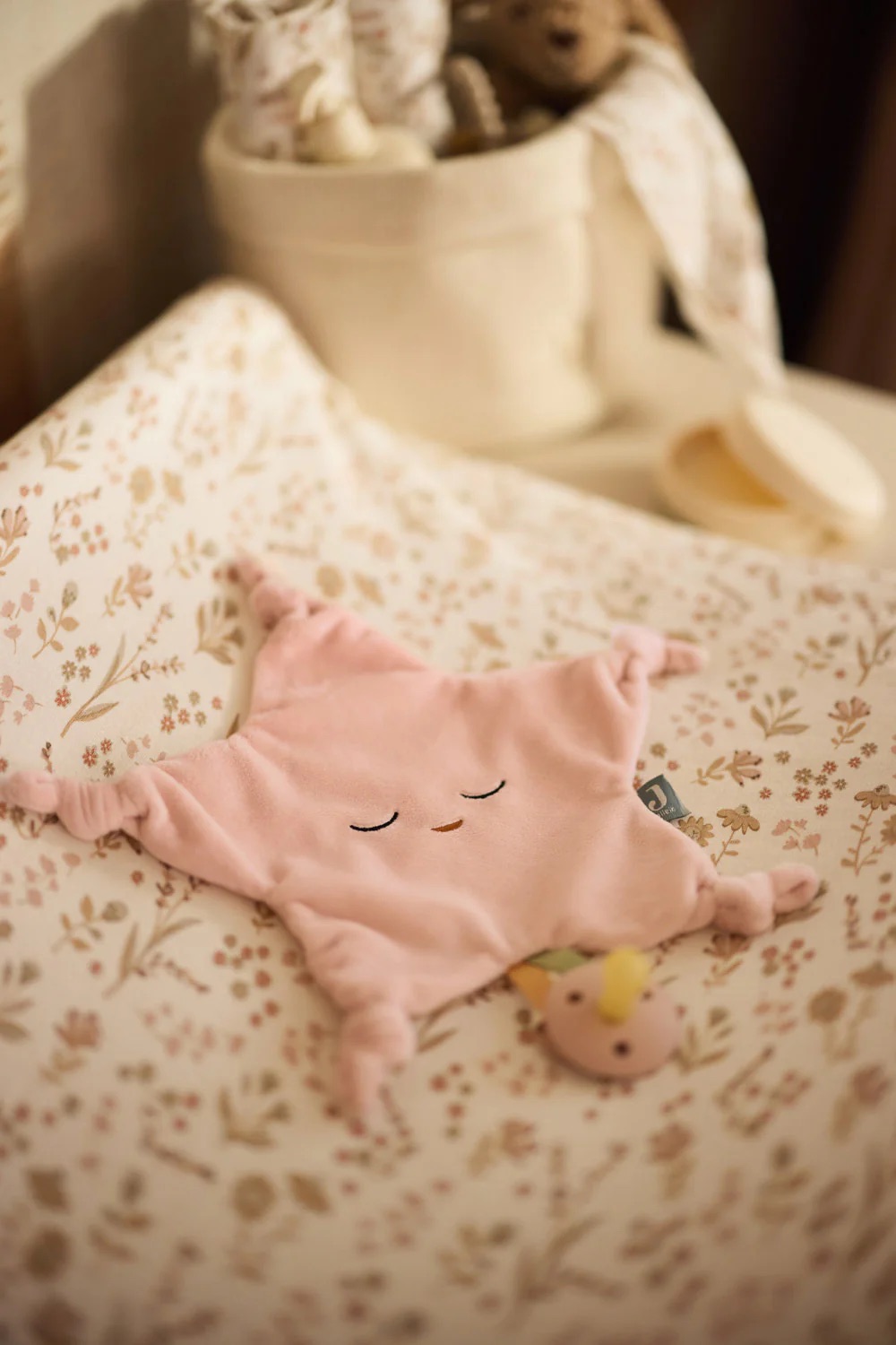 Jollein Schmusetuch Little Star Jollein Schmusetuch Little Star Wild Rose