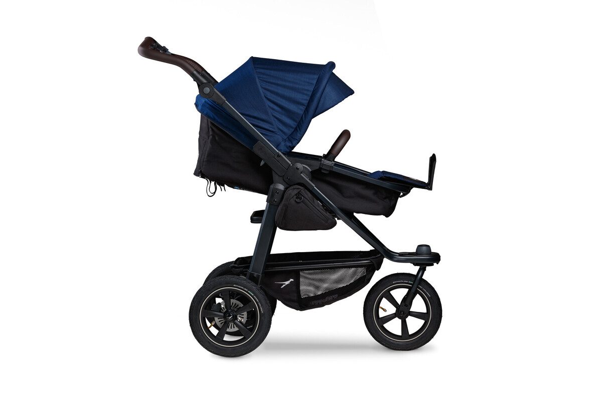 tfk mono3 - Kombi Kinderwagen mit Luftrad-Set marine