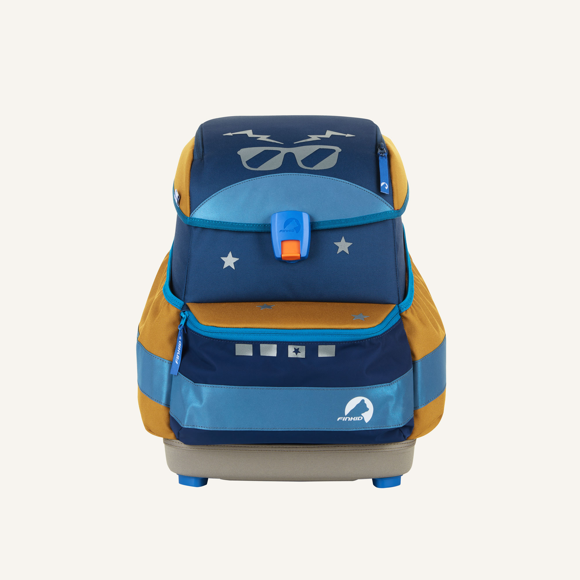 Finkid BUDDY EKO SPORT Schulranzen Set sky mix