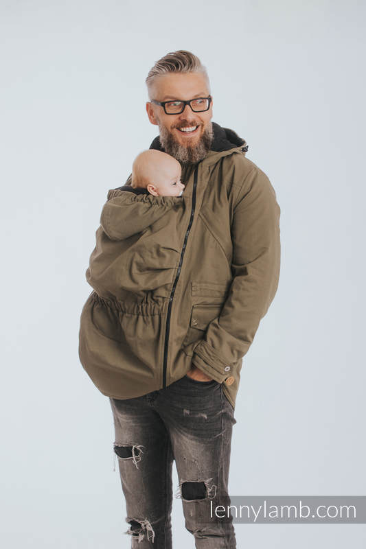 LennyLamb 2-Seiten Parka Khaki Größe XL