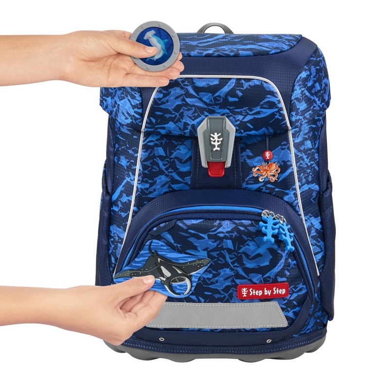 Step by Step Fit Schulranzen-Set 5-tlg. Manta Rio