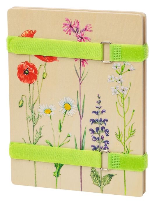 moses Expedition Natur Blatt- und Blütenpresse mit Sonnendruckpapier Holz