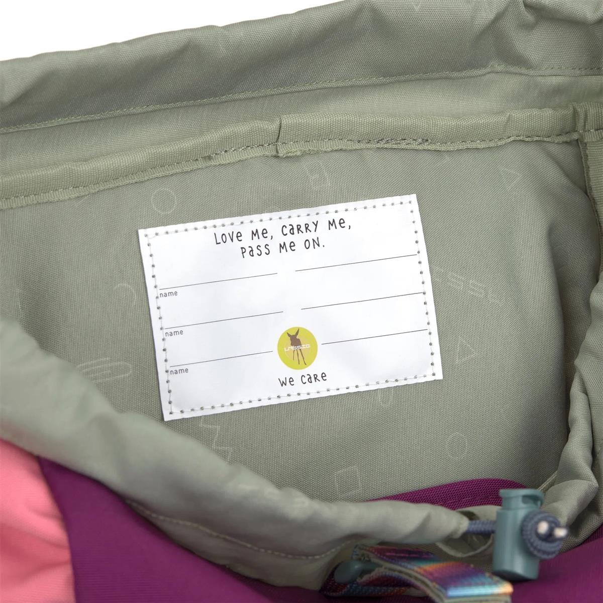 Lässig Wanderrucksack Kinder 14 L - Unique Berry Pink Lässig Wanderrucksack Kinder 14 L - Unique Berry Pink