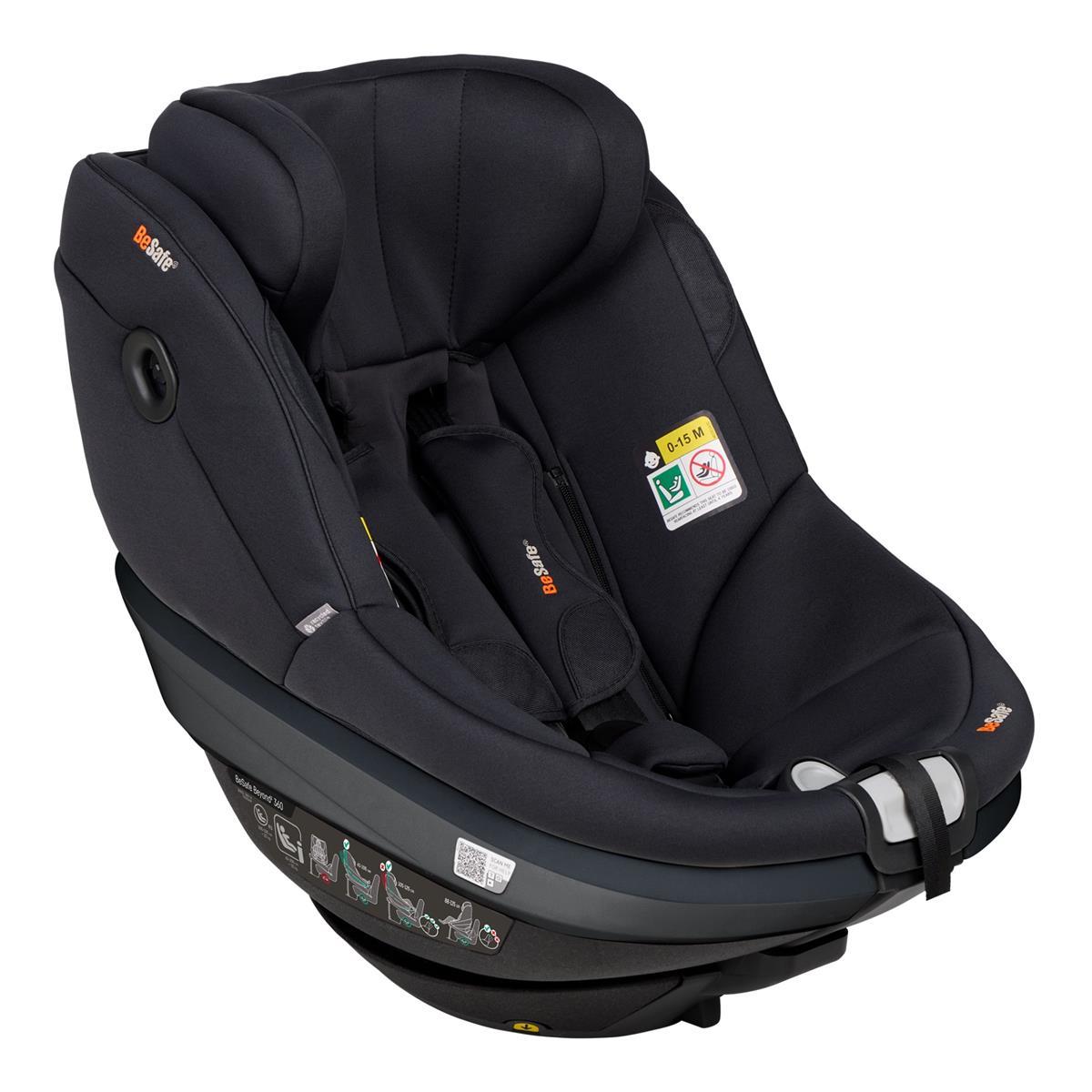 BeSafe Beyond2 360 Reboarder Black Soft Breeze