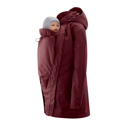 mamalia Kurzmantel zum Babytragen Berlin beere XL mamalia Kurzmantel zum Babytragen Berlin beere XL