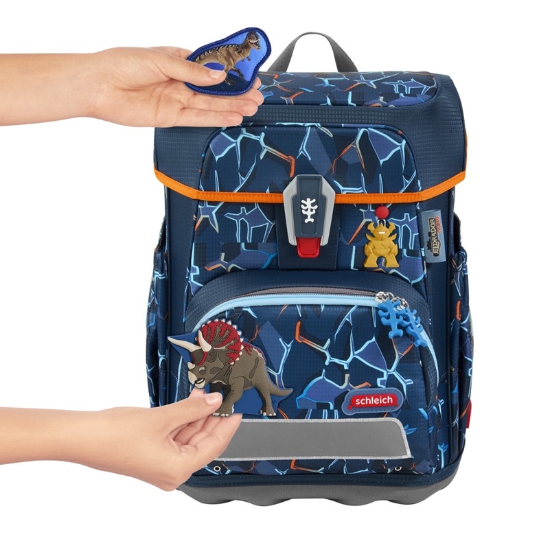 Step by Step Cloud schleich® Schulranzen-Set 5-tlg. Eldrador Creatures® Lava Dragon