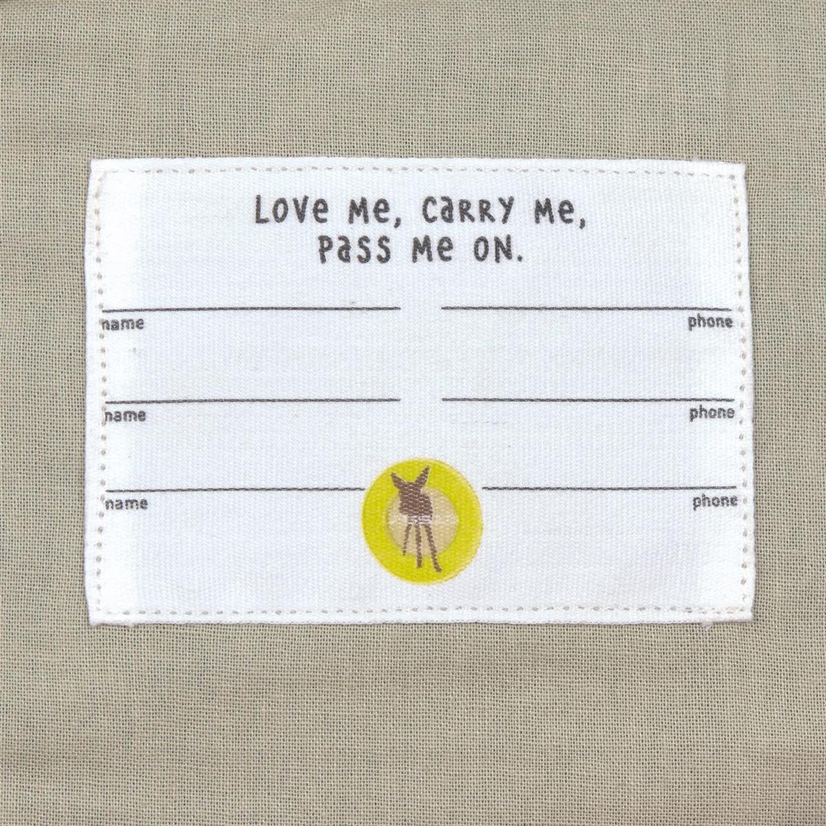 Lässig Kindergartenrucksack Square Little One & Me Oliv