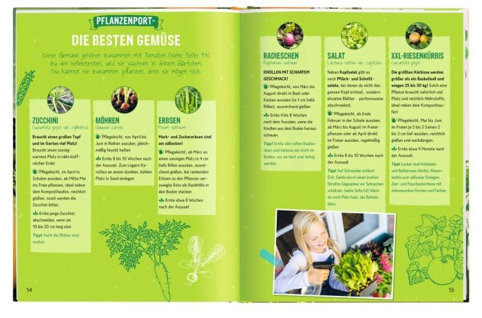 moses Verlag Expedition Natur - Der Garten moses Verlag Expedition Natur - Der Garten Das Mitmachbuch für Topf, Beet & Kasten