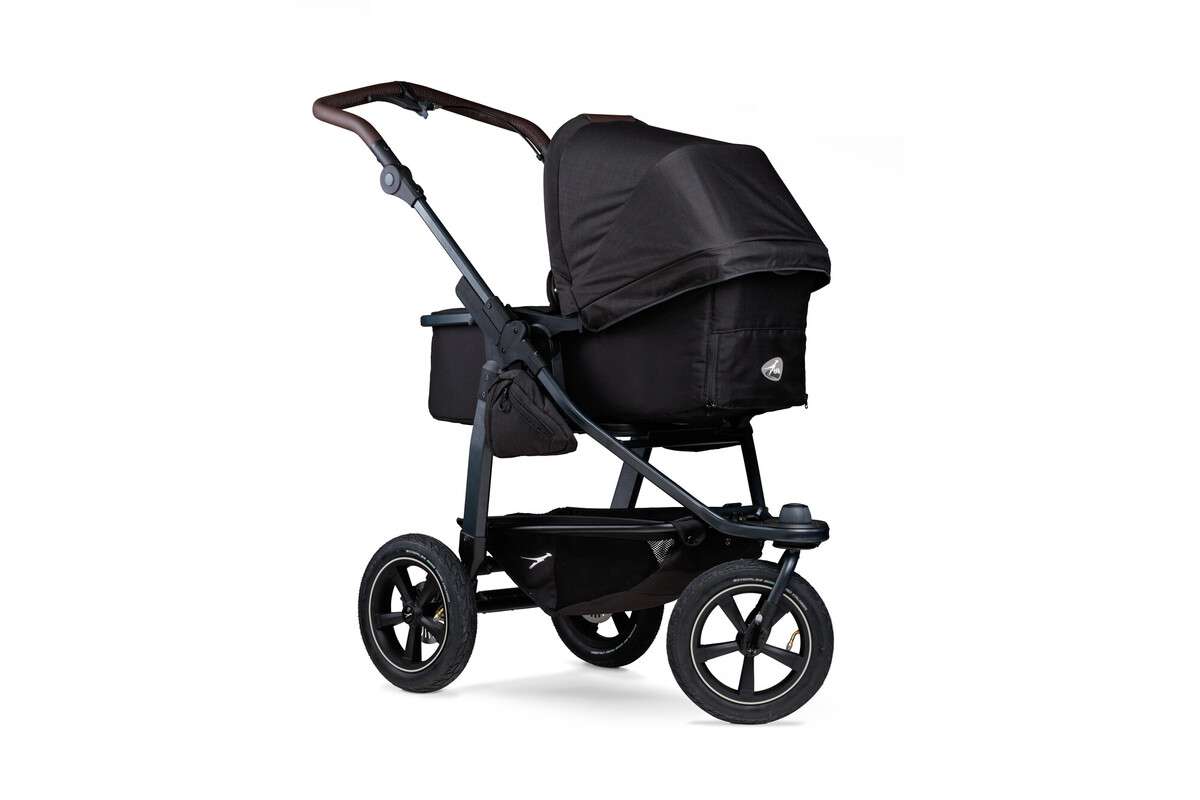 tfk mono2 - Kombi Kinderwagen mit Luftkammerrad-Set schwarz tfk mono2 - Kombi Kinderwagen mit Luftkammerrad-Set schwarz