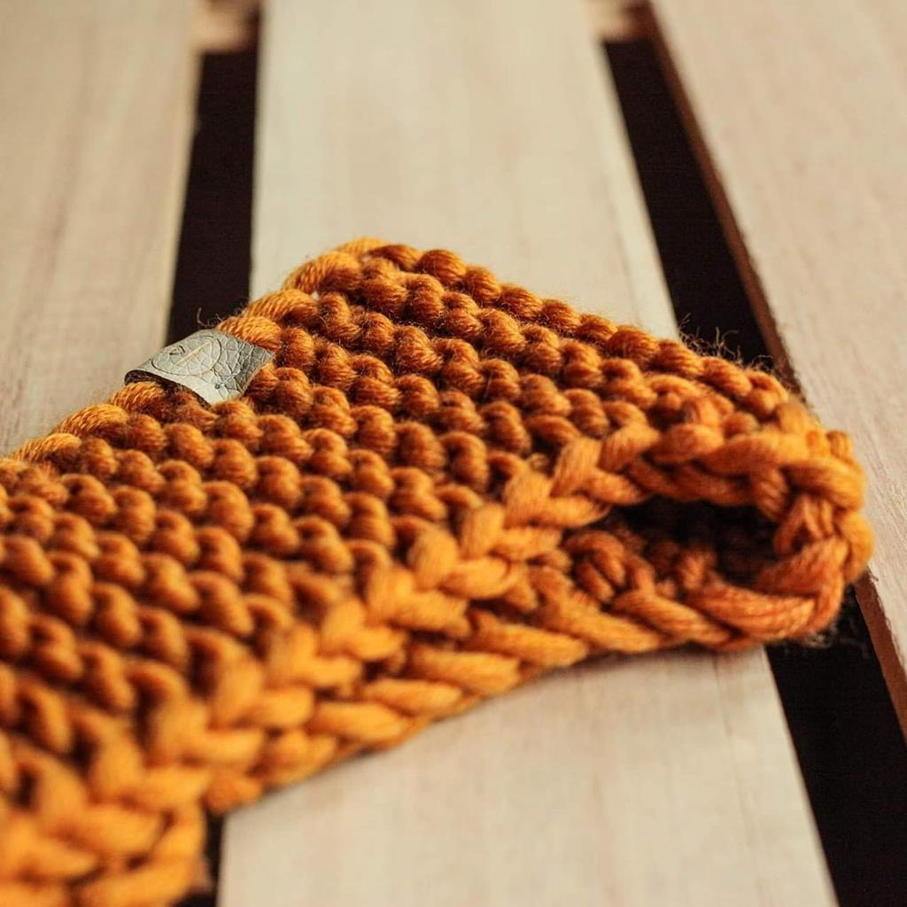 Patulove Merino Ohrenwärmer Gr. S senf