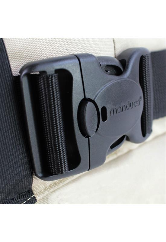 manduca First Kanga grau - pink