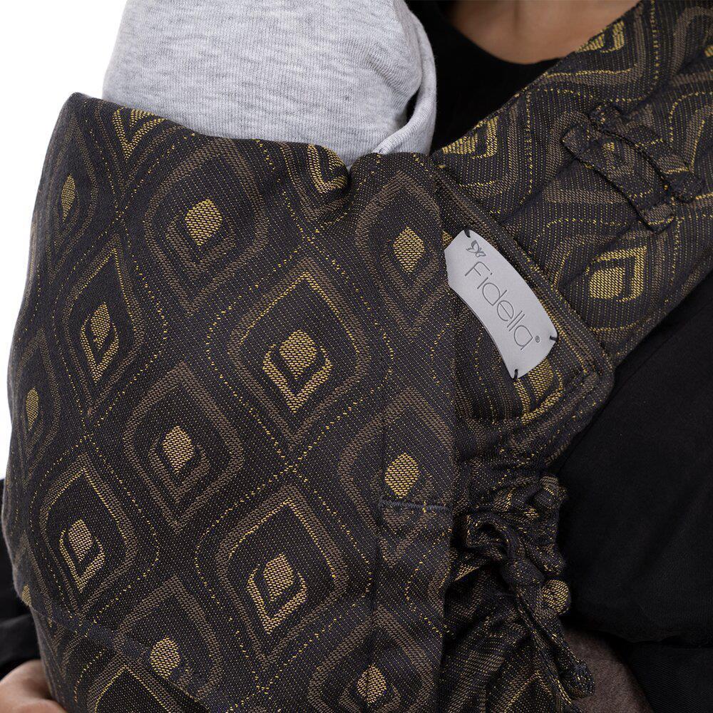 Fidella® Tragehilfe FlyTai MeiTai Peacock mitternachtsgold