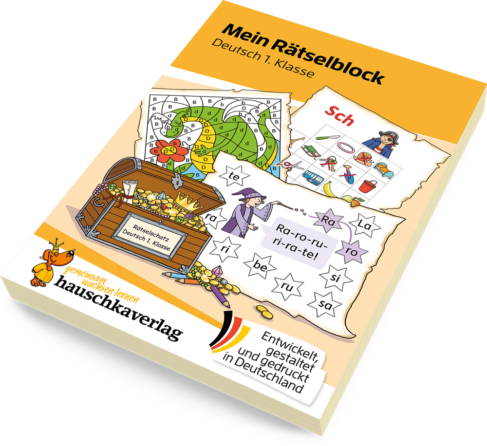Hauschka Mein Rätselblock Deutsch Klasse 4