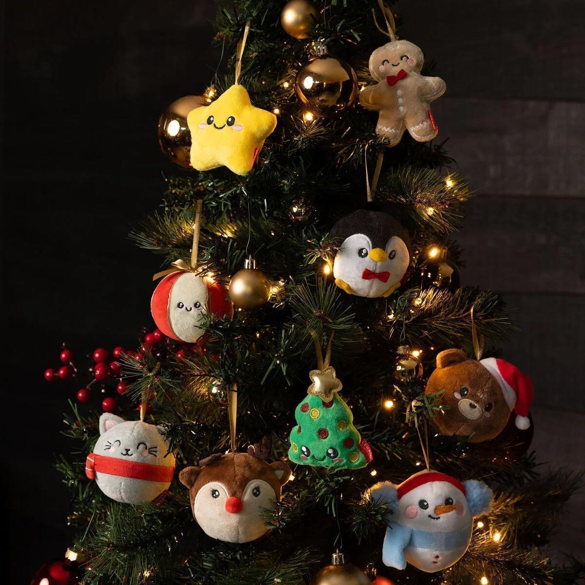 Legami Weihnachten 2025 Artikel HO-HO-HORNAMENTS - PLÜSCH-WEIHNACHTSDEKO - BALL