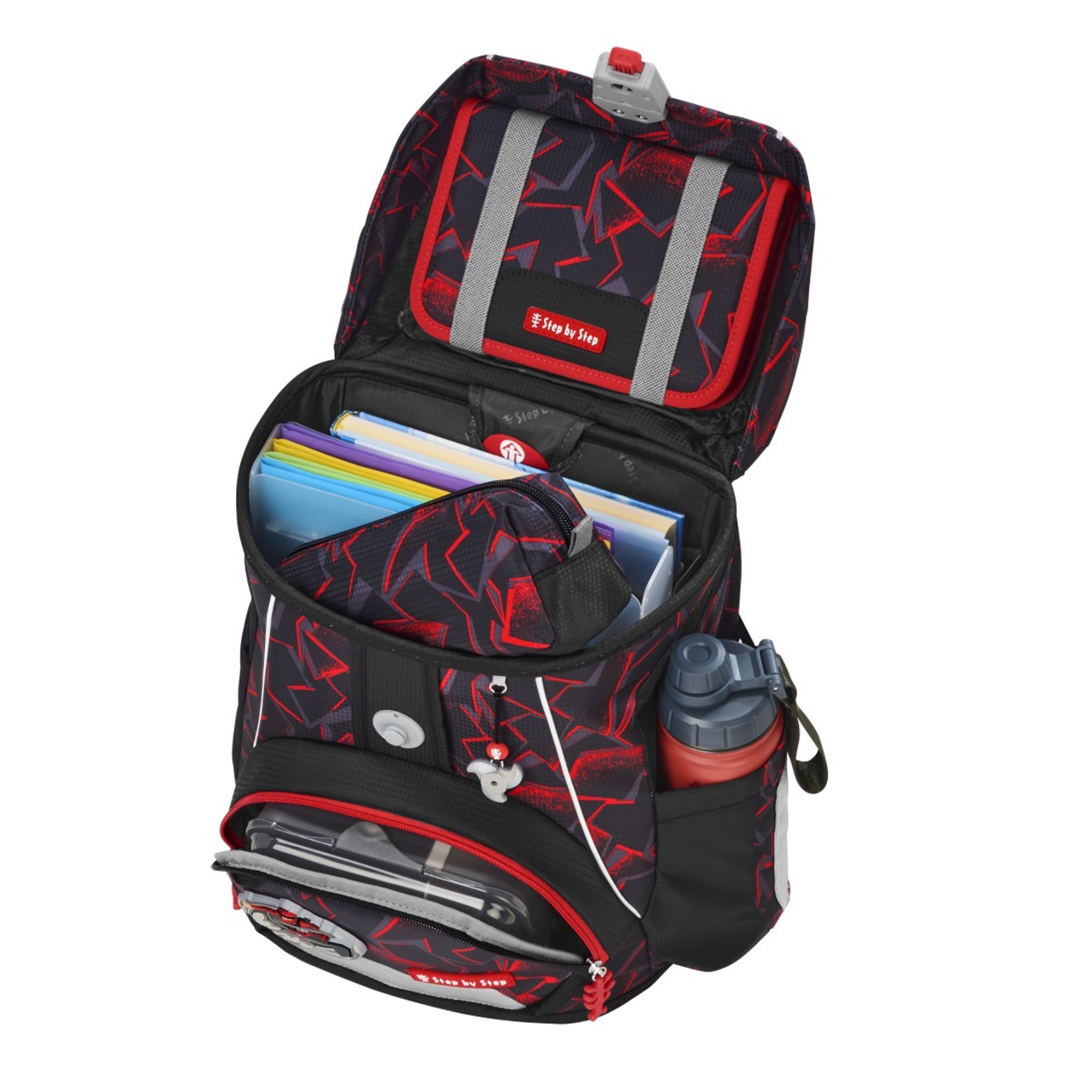 Step by Step Fit Schulranzen-Set 5-tlg. Ninja Yuma Step by Step Fit Schulranzen-Set 5-tlg. Ninja Yuma