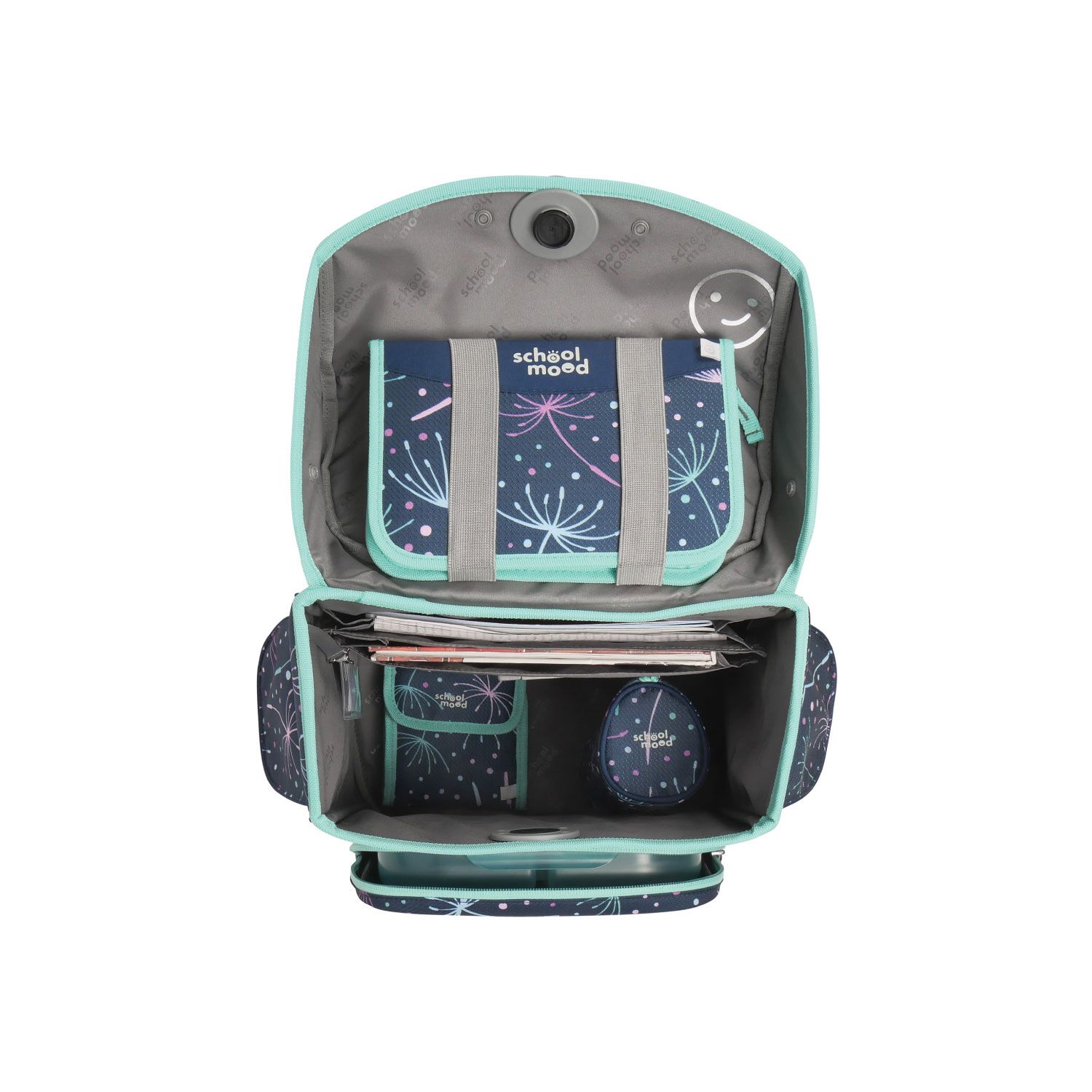 School-Mood Timeless Pro Schulranzen-Set 2025 7-tlg. Lina (Kätzchen) School-Mood Timeless Pro Schulranzen-Set 2025 7-tlg. Lina (Kätzchen)