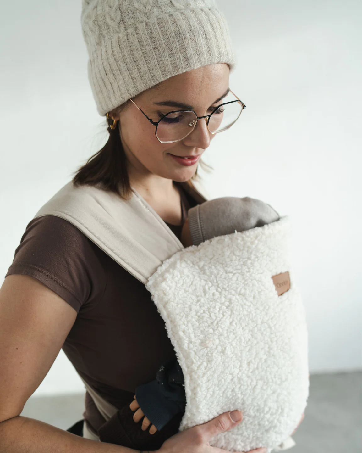 Qookie Vario Vollschnallentragehilfe Teddy Creme Qookie Vario Vollschnallentragehilfe Teddy Creme