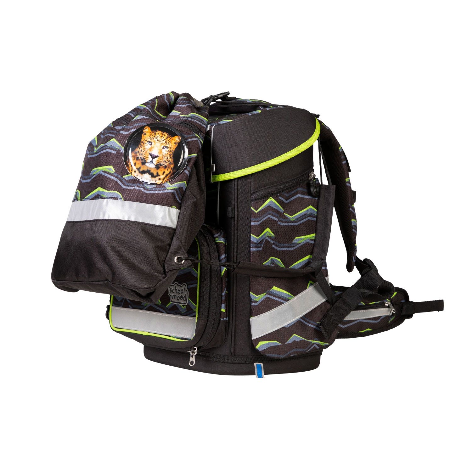 School-Mood Champion Maxx Pro 7-tlg. Schulranzenset Finn (Raubkatze) School-Mood Champion Maxx Pro 7-tlg. Schulranzenset Finn (Raubkatze)