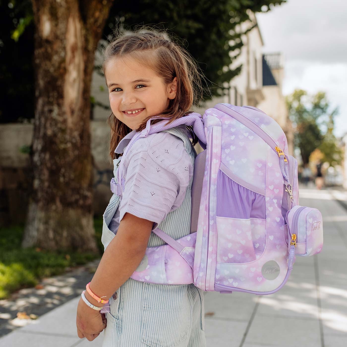 Beckmann Schulrucksack-Set Active Air FLX 6-teilig Unicorn Princess Purple Beckmann Schulrucksack-Set Active Air FLX 6-teilig Unicorn Princess Purple