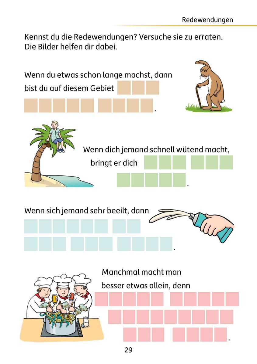 Hauschkaverlag Mein Rätselblock Deutsch Klasse 4