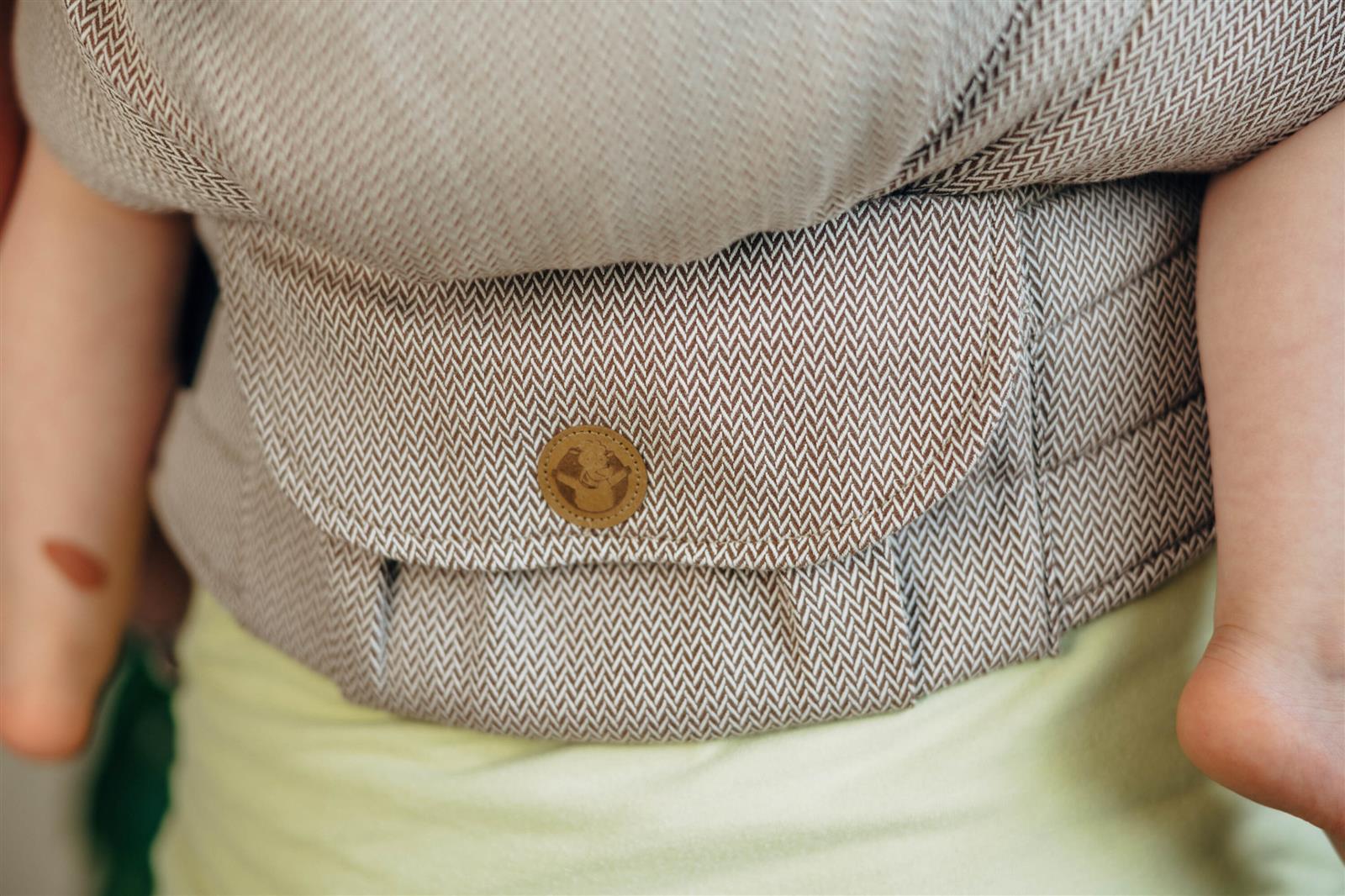 Lenny Lamb Preschool Basic Line Little Herringbone Almond Lenny Lamb Preschool Basic Line Little Herringbone Almond