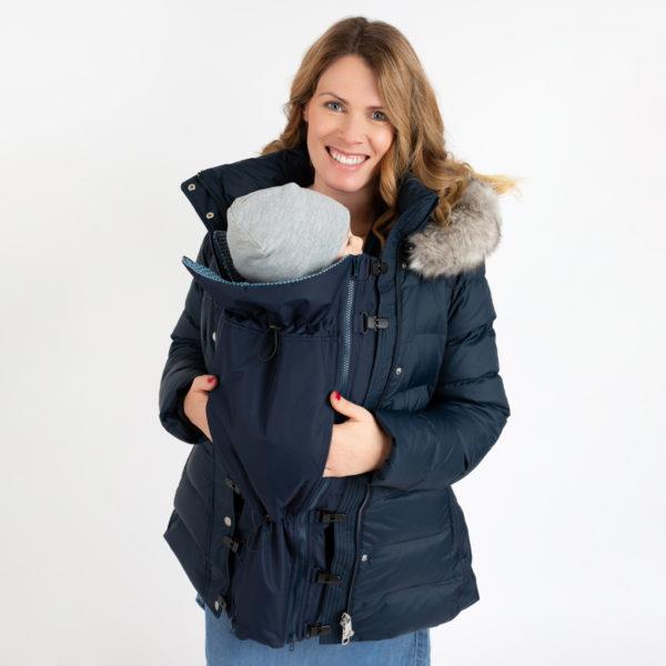 cocoo•me - Jackenerweiterung / Clip-In - night blue / dunkelblau
