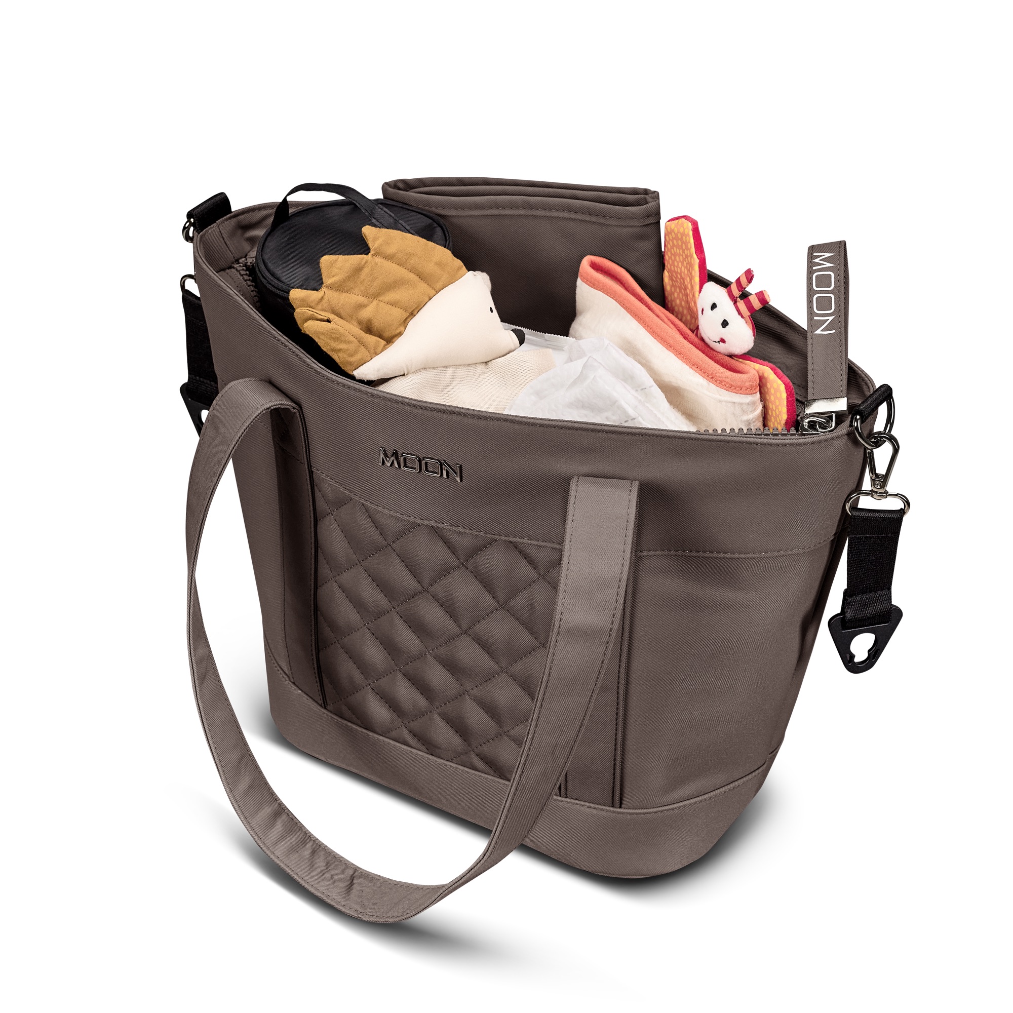 Moon Wickeltasche V-Shape Bag greige