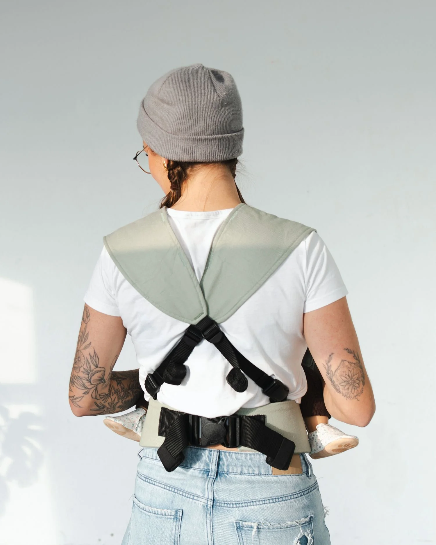 Qookie Vario Tragehilfe Leo Beige