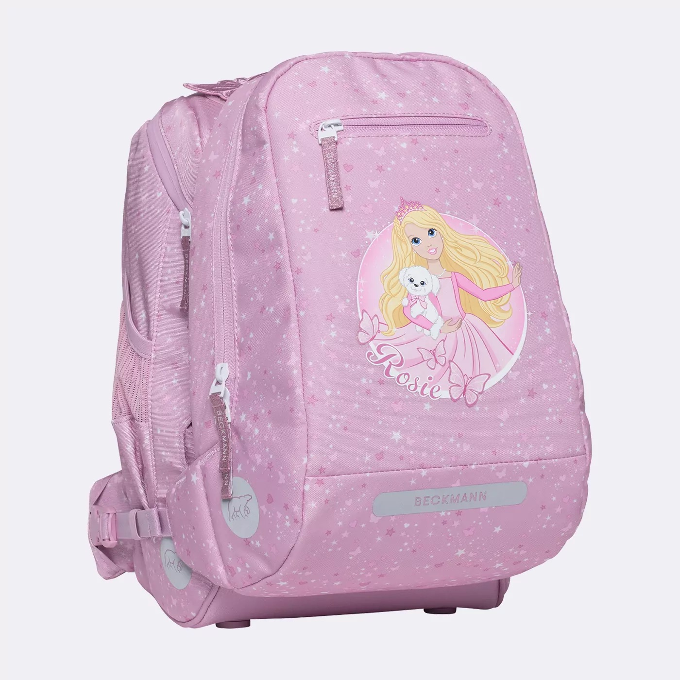 Beckmann Schulrucksack-Set Active Air FLX 6-teilig Rosie Beckmann Schulrucksack-Set Active Air FLX 6-teilig Rosie