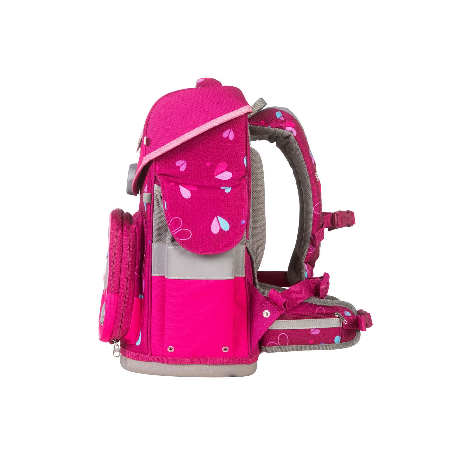 School-Mood Timeless Pro Schulranzen-Set 2025/2026 7-tlg. Klara (Häschen)