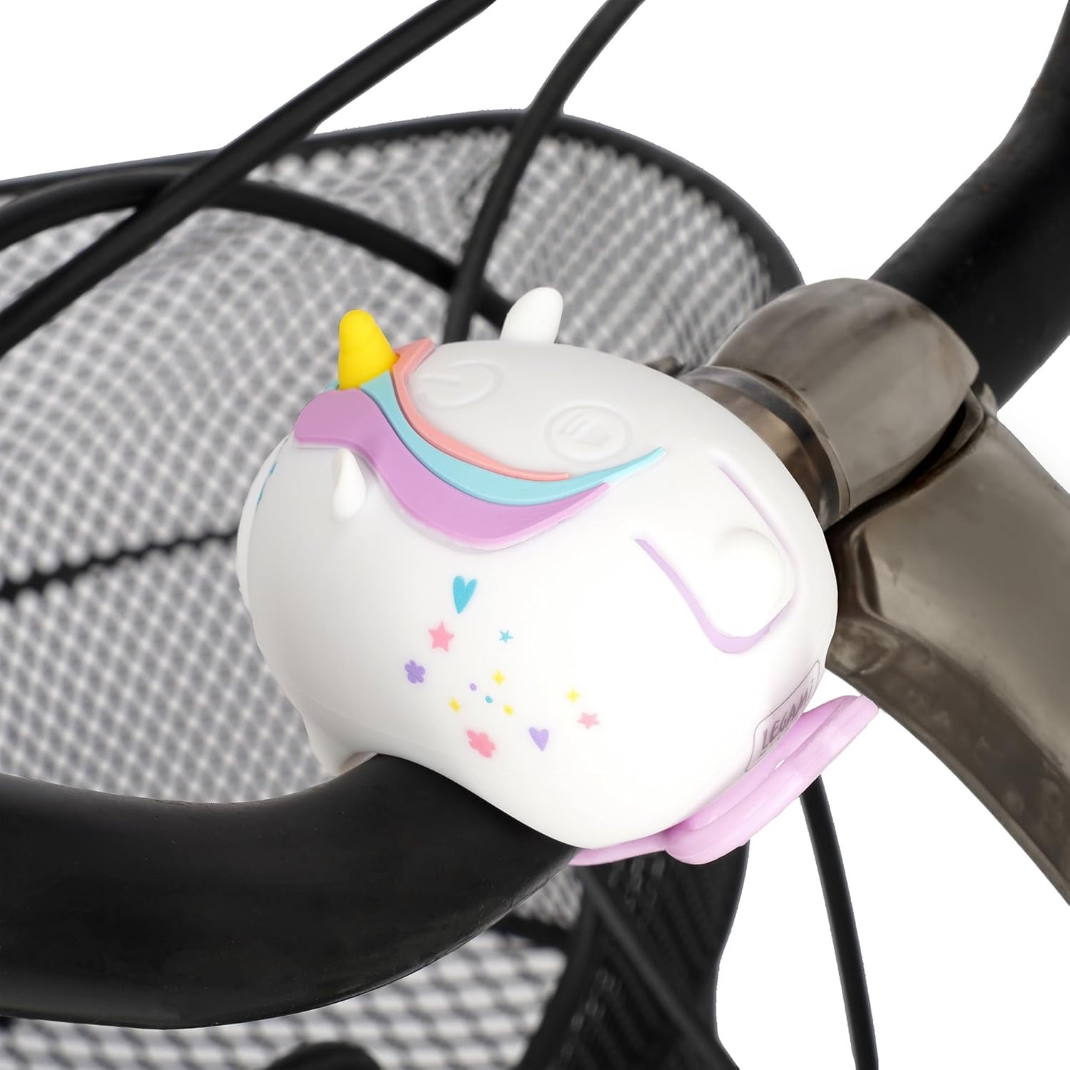 Legami Wiederaufladbare Frontleuchte mit 3 Lichtmodi und 5 Klingeltönen Einhorn