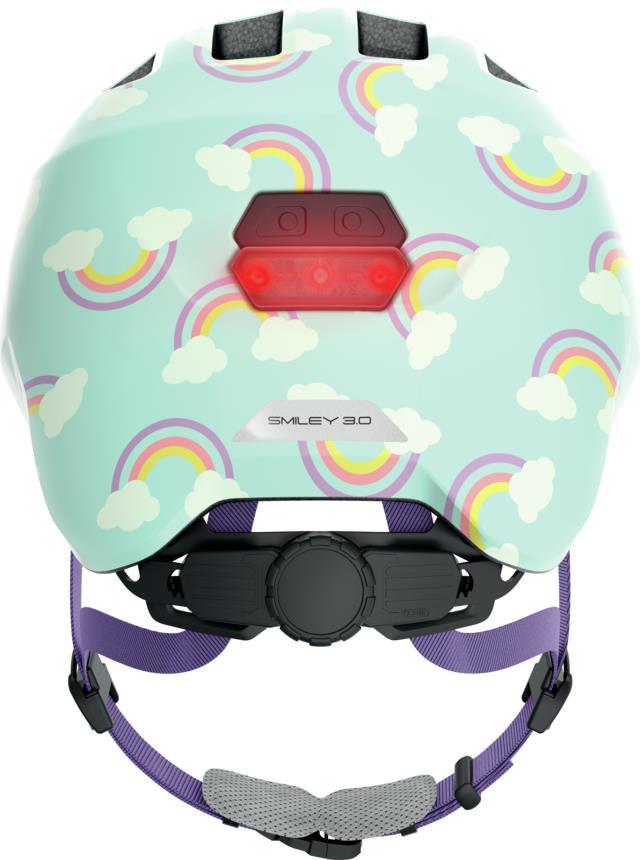 ABUS SMILEY 3.0 LED 50-55 cm (M) - blue rainbow ABUS SMILEY 3.0 LED 50-55 cm (M) - blue rainbow