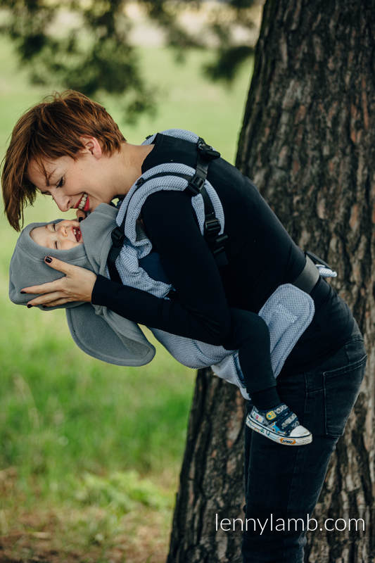 LennyLamb Trageschal für zwei Grey (fleece)