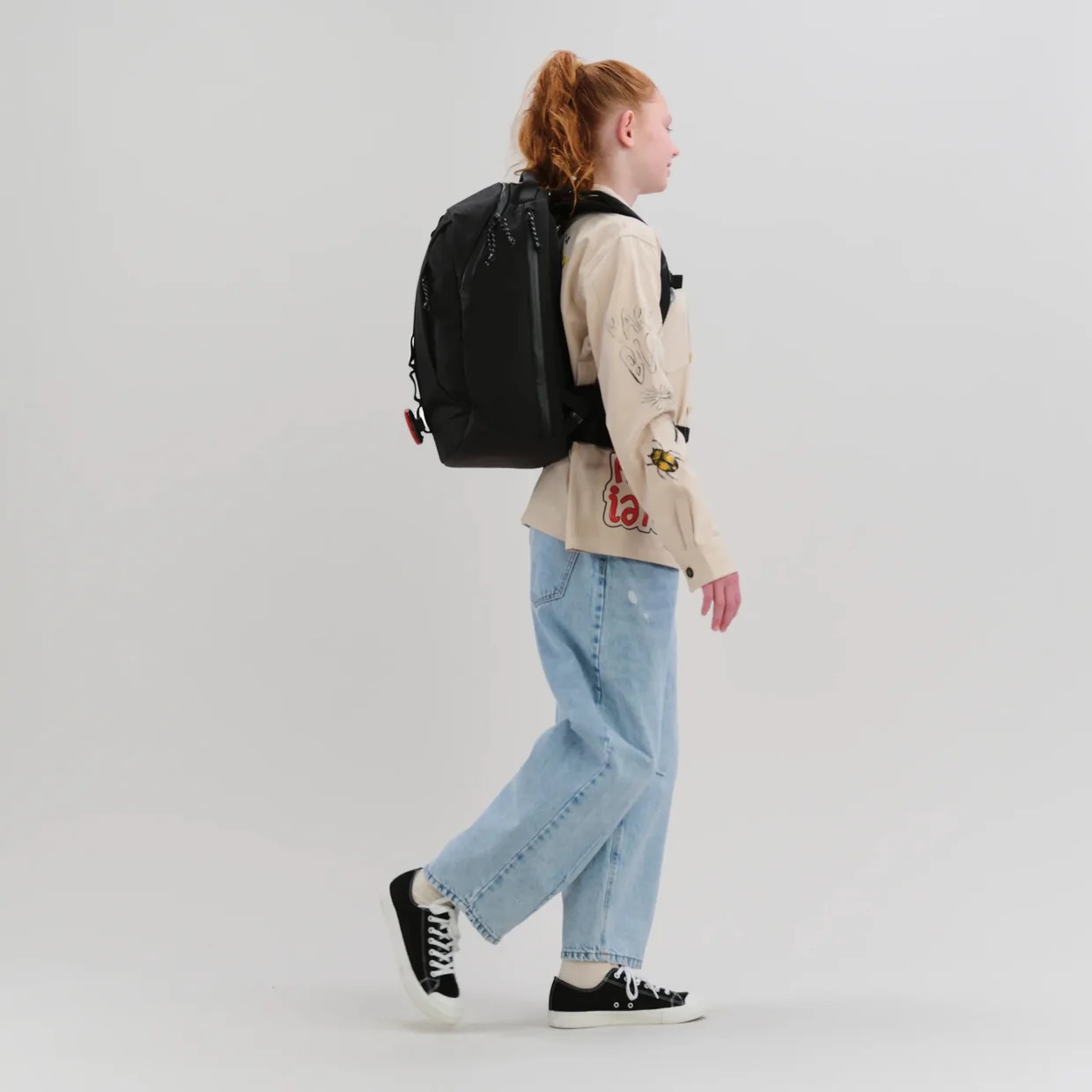 Satch con:next Schulrucksack Urban Black