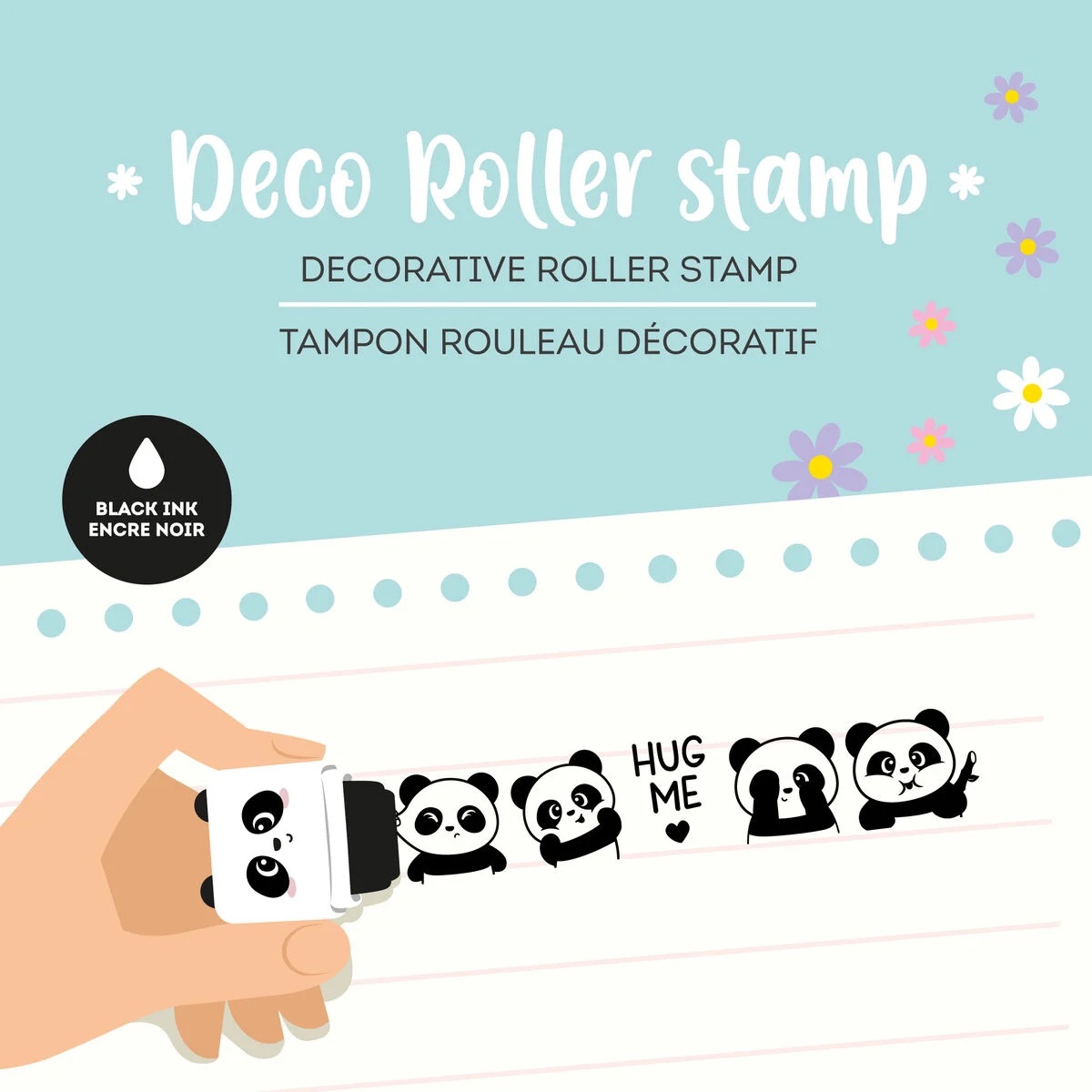 Legami Deko-Rollstempel Panda Legami Deko-Rollstempel Panda