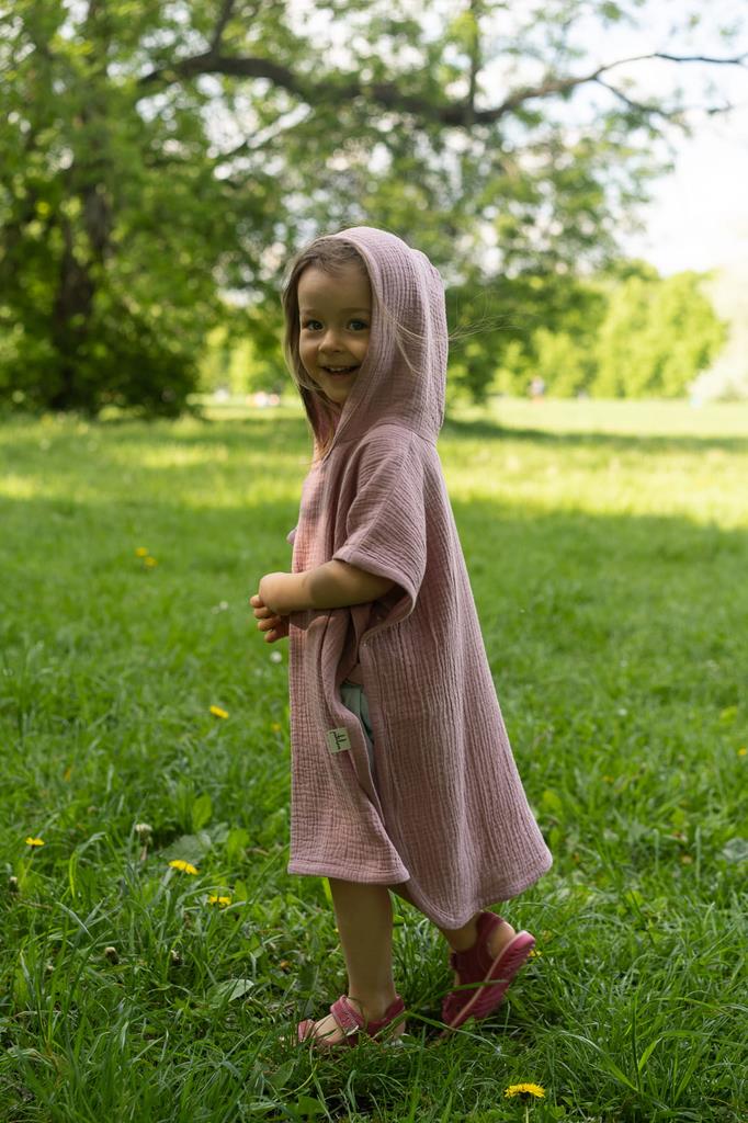 Patulove Sommerponcho rosa Patulove Sommerponcho rosa