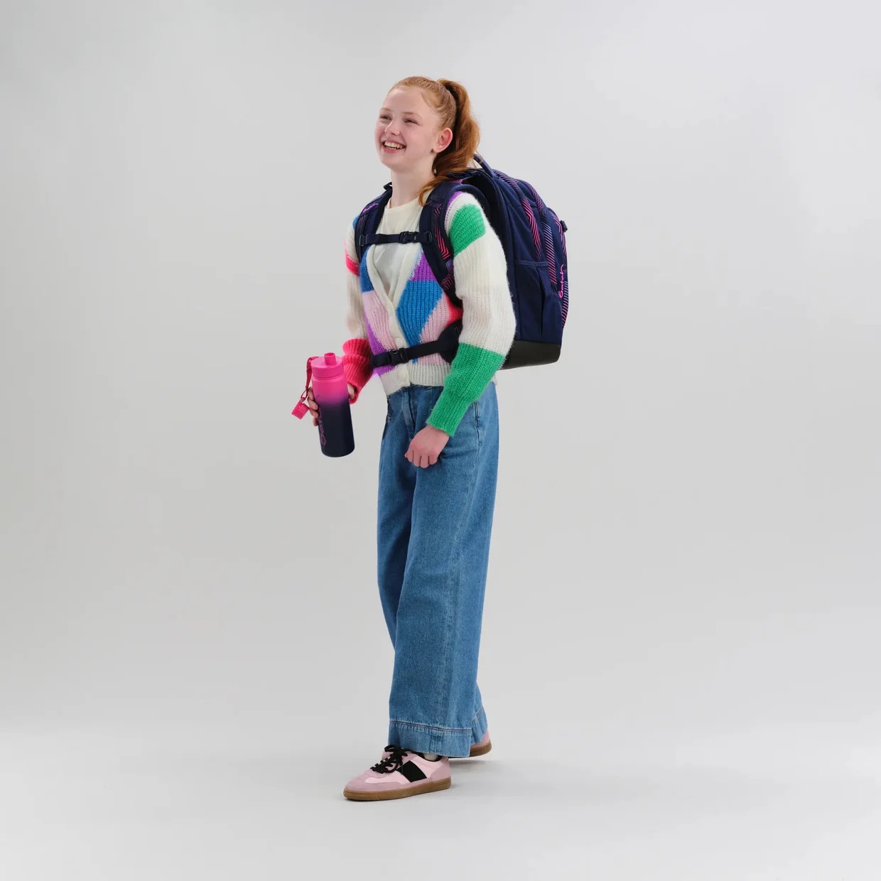 satch match plus Schulrucksack Seismic Pink satch match plus Schulrucksack Seismic Pink