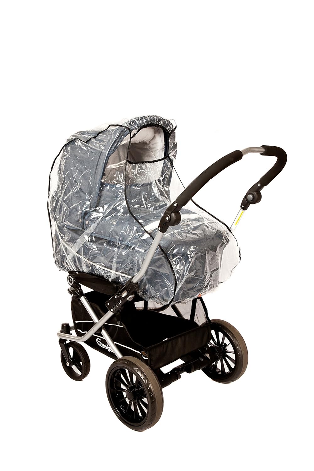 altabebe Regenhaube für Kinderwagen mit Reißverschluss Transparent altabebe Regenhaube für Kinderwagen mit Reißverschluss Transparent