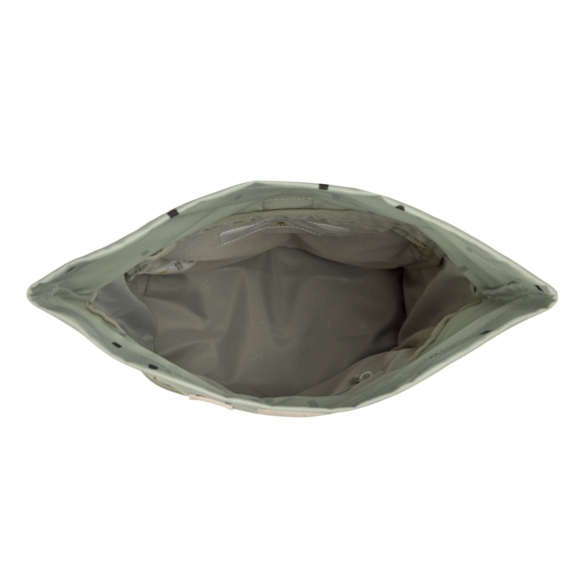 Lässig Kindergartenrucksack Rolltop Happy Prints, Oliv