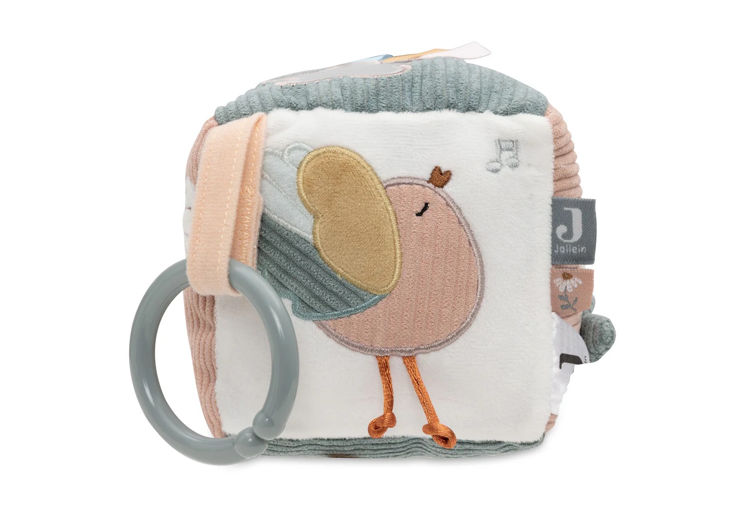 Jollein Aktivitäten-Würfel Lovely Birds