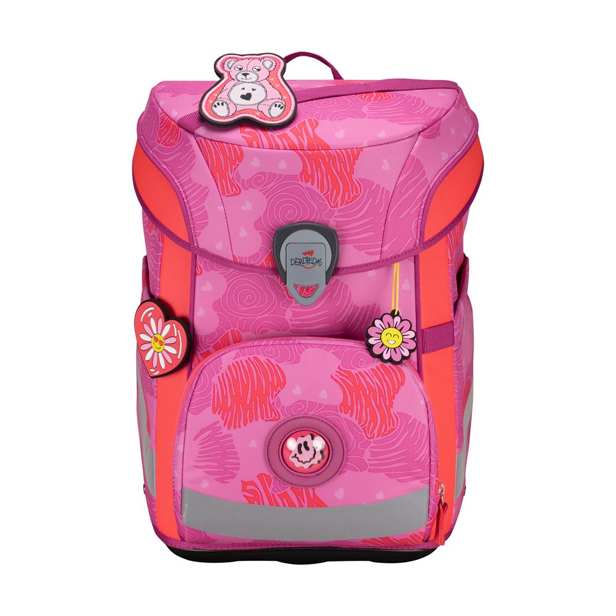 Der Die Das Schulranzen-Set Ergoflex Easy 2025 tlg. Roses Der Die Das Schulranzen-Set Ergoflex Easy 2025 tlg. Roses