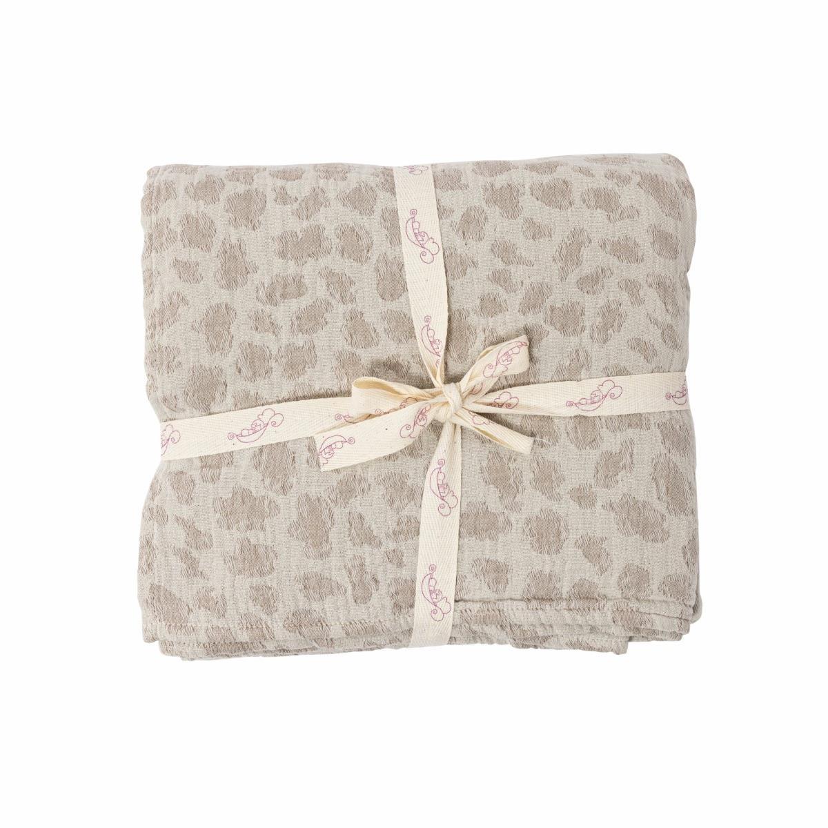 Schmusewolke Sommerdecke Musselin Natur 200x150cm